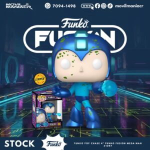 Funko Pop Fusion Mega Man Chase #1097 - (Stock) ¡Disponible Ahora!