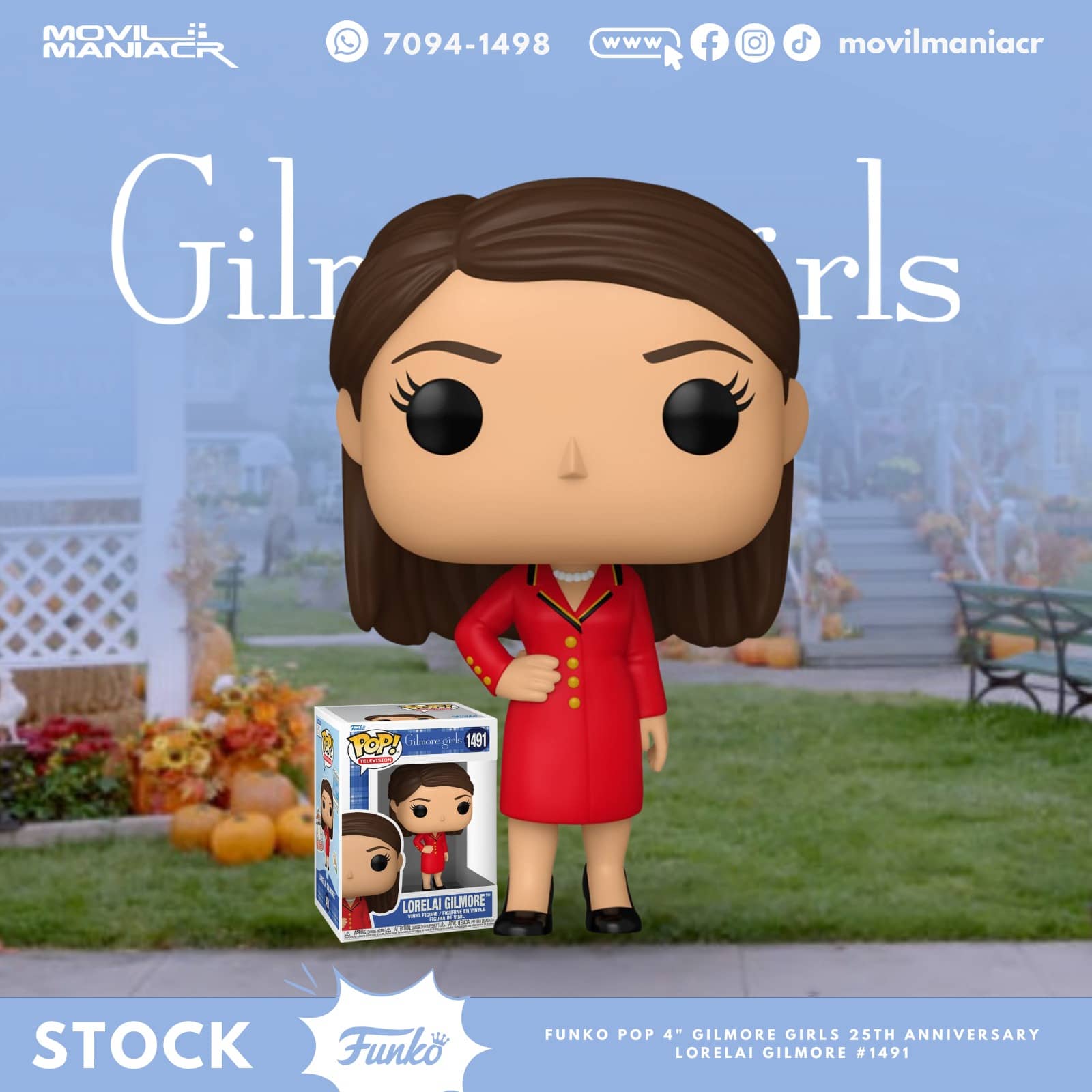 Funko Pop Gilmore Girls Lorelai Gilmore #1491 - (Stock) ¡Disponible Ahora! 1 Funko Pop Gilmore Girls Lorelai Gilmore #1491 - (Stock) ¡Disponible Ahora!