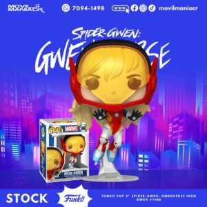 Funko Pop Gwenverse Iron Gwen #1488 - (Stock) ¡Disponible Ahora!