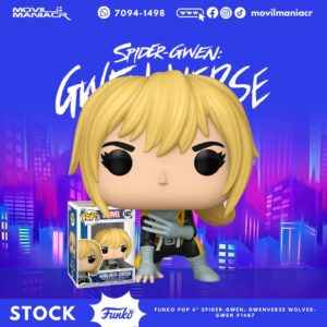 Funko Pop Gwenverse Wolver-Gwen #1487 - (Stock) ¡Disponible Ahora!