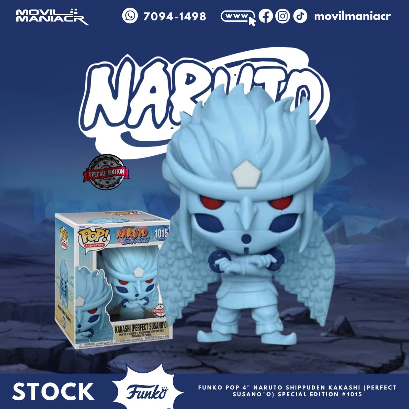 Funko POP! - Naruto Shippuden - Kakashi (Perfect Susano'o) 1015 – Ohana