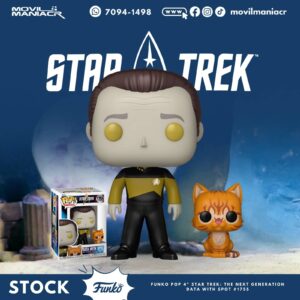 Funko Pop Star Trek The Next Generation Data #1755 - (Stock) ¡Disponible Ahora!