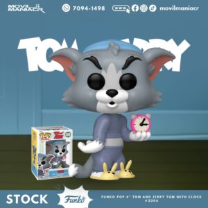 Funko Pop Tom and Jerry Tom with Clock #2006 - (Stock) ¡Disponible Ahora!