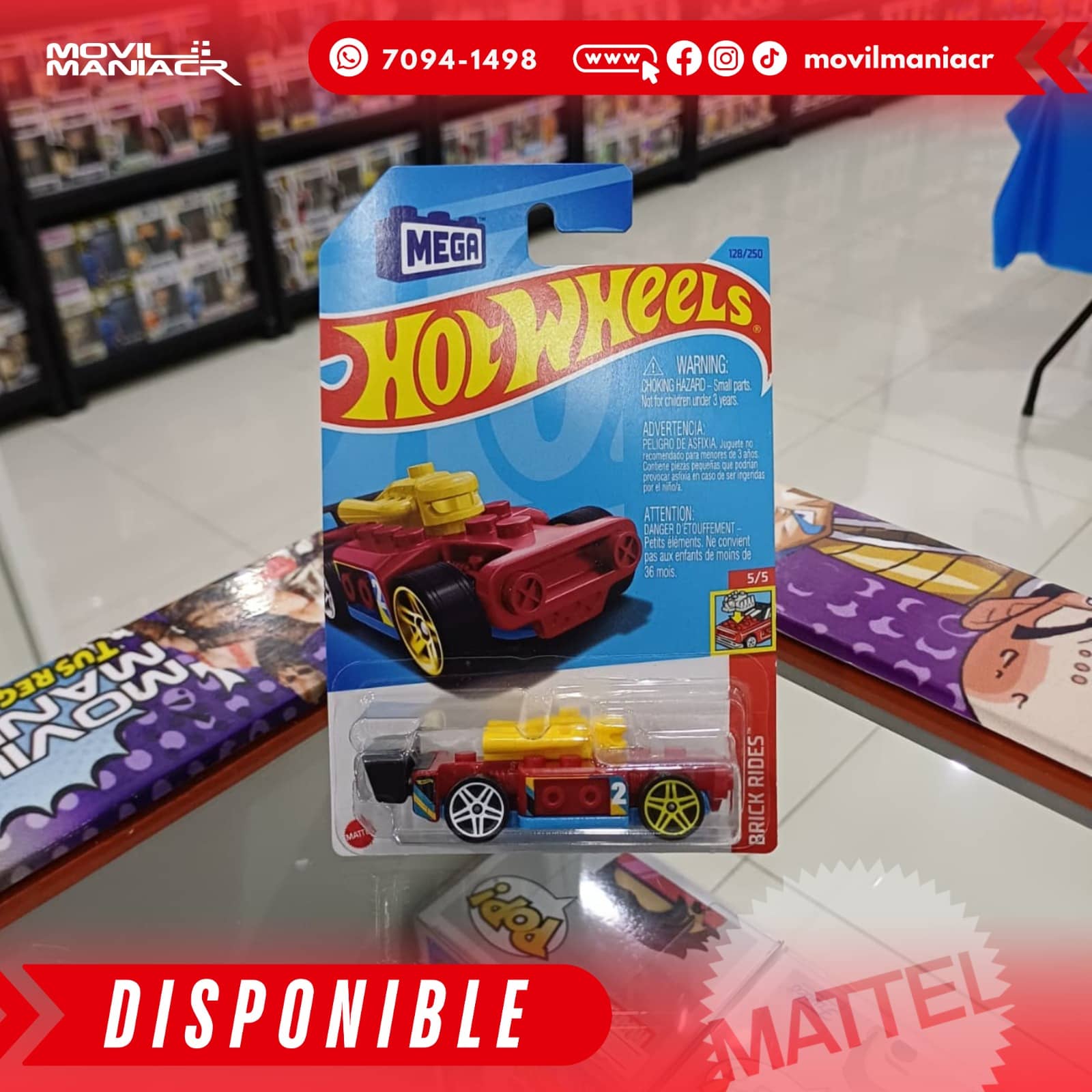 Hot Wheels Bricking Speed (128/250) 2023 – (Stock) ¡Disponible Ahora! 1 Hot Wheels Bricking Speed (128250) 2023 – (Stock) ¡Disponible Ahora!