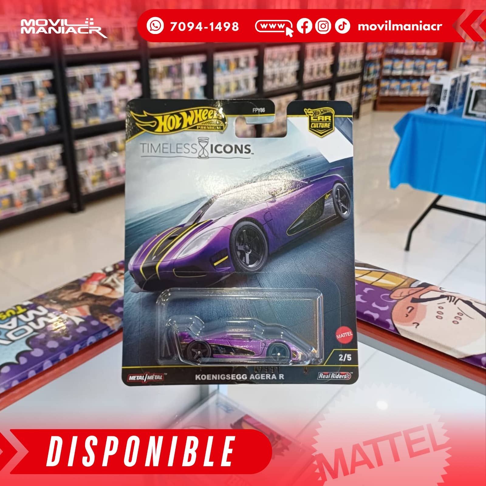 Hot Wheels Car Culture Koenigsegg Agera R - Premium (Stock) ¡Disponible Ahora! 1 Hot Wheels Car Culture Koenigsegg Agera R - Premium (Stock) ¡Disponible Ahora!