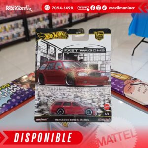 Hot Wheels Car Culture Mercedes-Benz E 36 AMG - Premium (Stock) ¡Disponible Ahora!