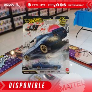 Hot Wheels Car Culture Nissan Skyline 2000GT-R LBWK - Premium (Stock) ¡Disponible Ahora!