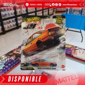 Hot Wheels Car Culture Toyota AE86 Sprinter Trueno - Premium (Stock) ¡Disponible Ahora!