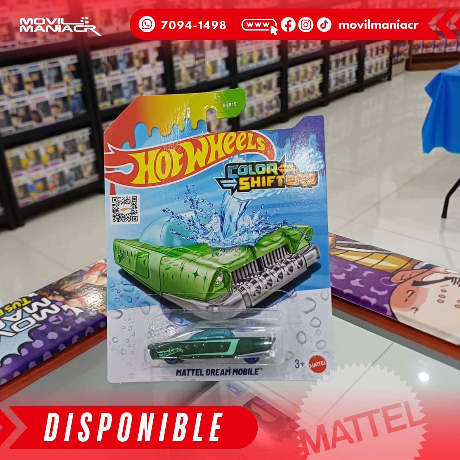 Hot Wheels Color Shifters Mattel Dream Mobile - (Stock) ¡Disponible Ahora! 1 Hot Wheels Color Shifters Mattel Dream Mobile - (Stock) ¡Disponible Ahora!