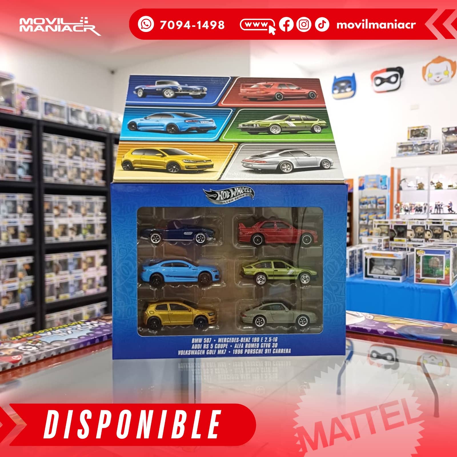 Hot Wheels European Multipack (Stock) ¡Disponible Ahora! 1 Hot Wheels European Multipack
