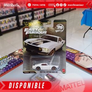 Hot Wheels Fast and Furious 1969 Ford Mustang Boss 302 - Premium (Stock) ¡Disponible Ahora!