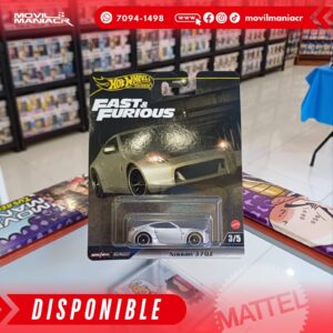 Hot Wheels Fast and Furious Nissan 37OZ - Premium (Stock) ¡Disponible Ahora!