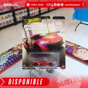 Hot Wheels Fast and Furious W Motors Lykan Hypersport - Premium (Stock) ¡Disponible Ahora!