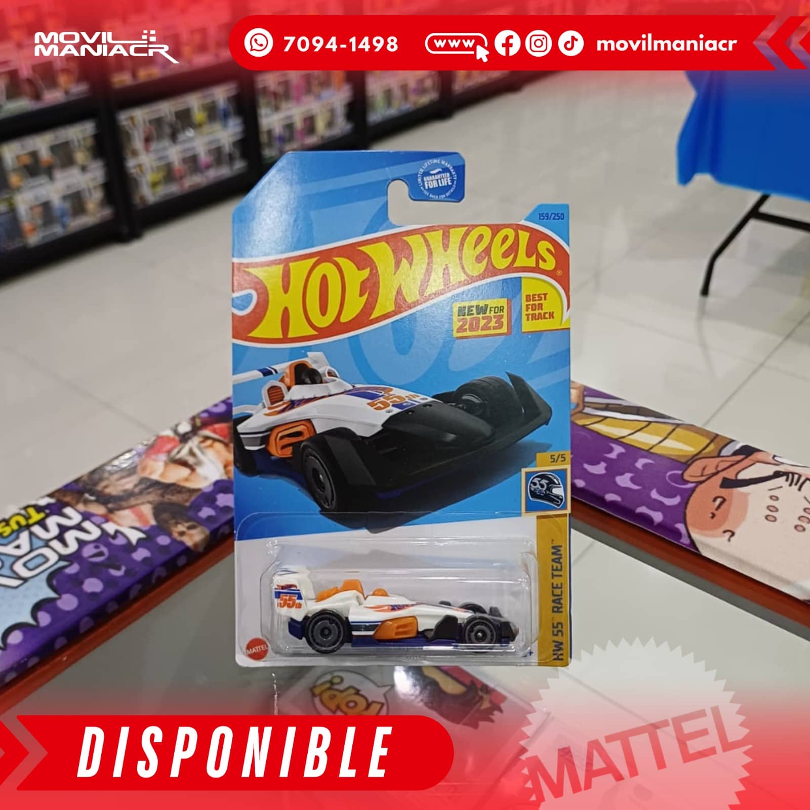 Hot Wheels HW-4-Track (159/250) 2023 – (Stock) ¡Disponible Ahora! 1 Hot Wheels HW-4-Track (159250) 2023 – (Stock) ¡Disponible Ahora!