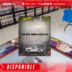 Hot Wheels Pop Culture 007 Lotus Esprit S1 - Premium (Stock) ¡Disponible Ahora!