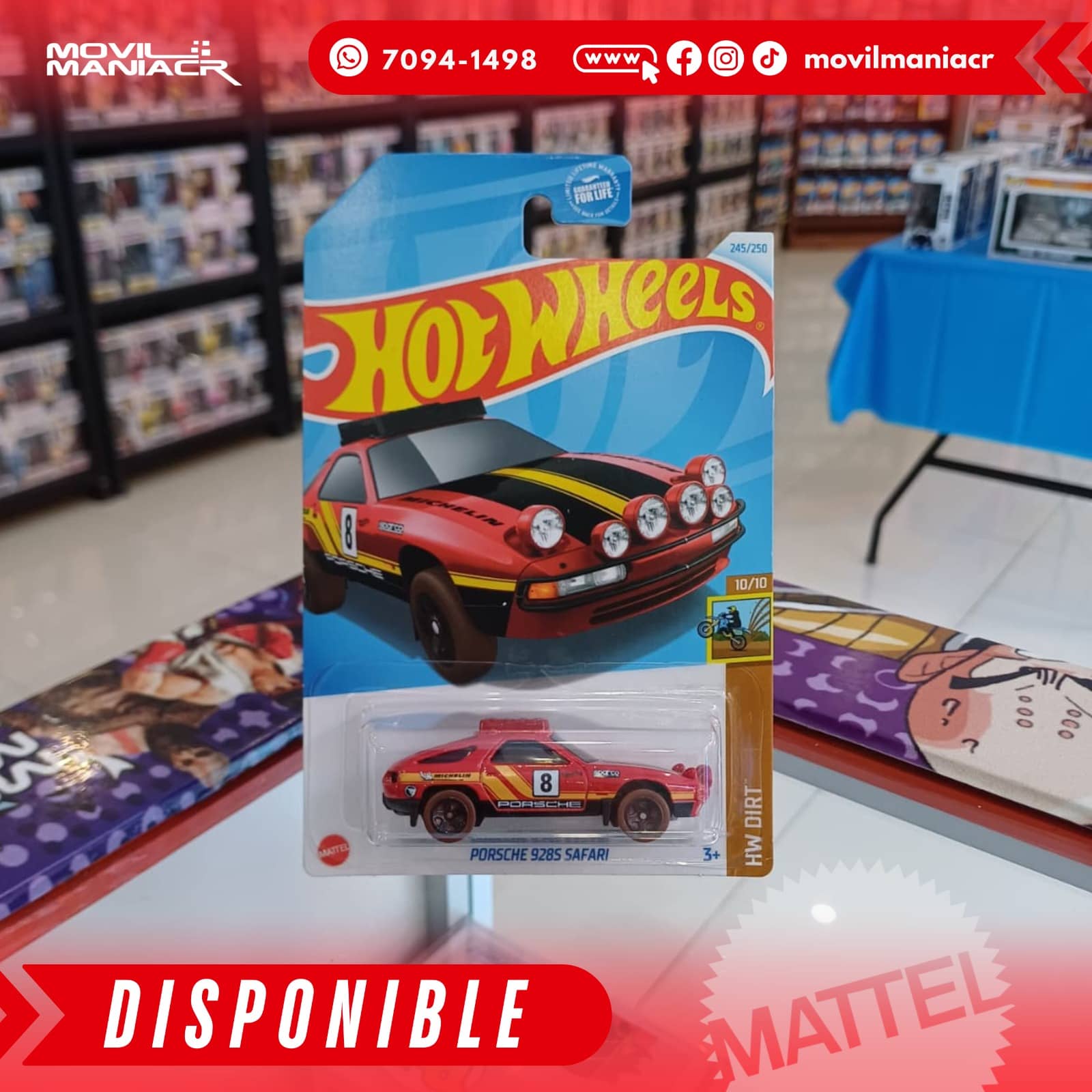 Hot Wheels Porsche 928S Safari (245/250) 2024 - Super Treasure Hunt (Stock) ¡Disponible Ahora! 1 Hot Wheels Porsche 928S Safari (245250) 2024 - Super Treasure (Stock) ¡Disponible Ahora!