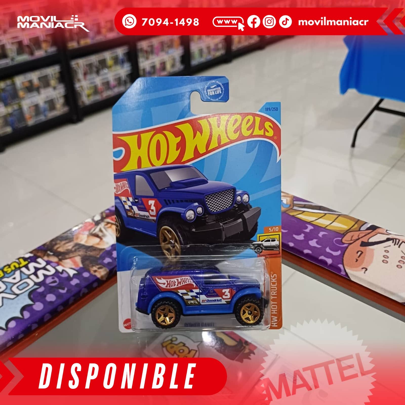 Hot Wheels Power Panel (189/250) 2023 Azul – (Stock) ¡Disponible Ahora! 1 Hot Wheels Power Panel (189250) 2023 Azul – (Stock) ¡Disponible Ahora!