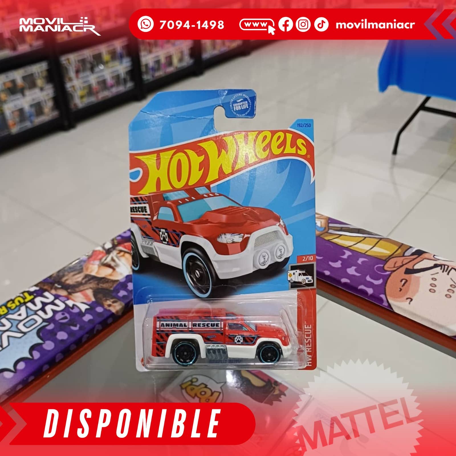 Hot Wheels Rescue Duty (192/250) 2023 Rojo – (Stock) ¡Disponible Ahora! 1 Hot Wheels Rescue Duty (192250) 2023 Rojo – (Stock) ¡Disponible Ahora!