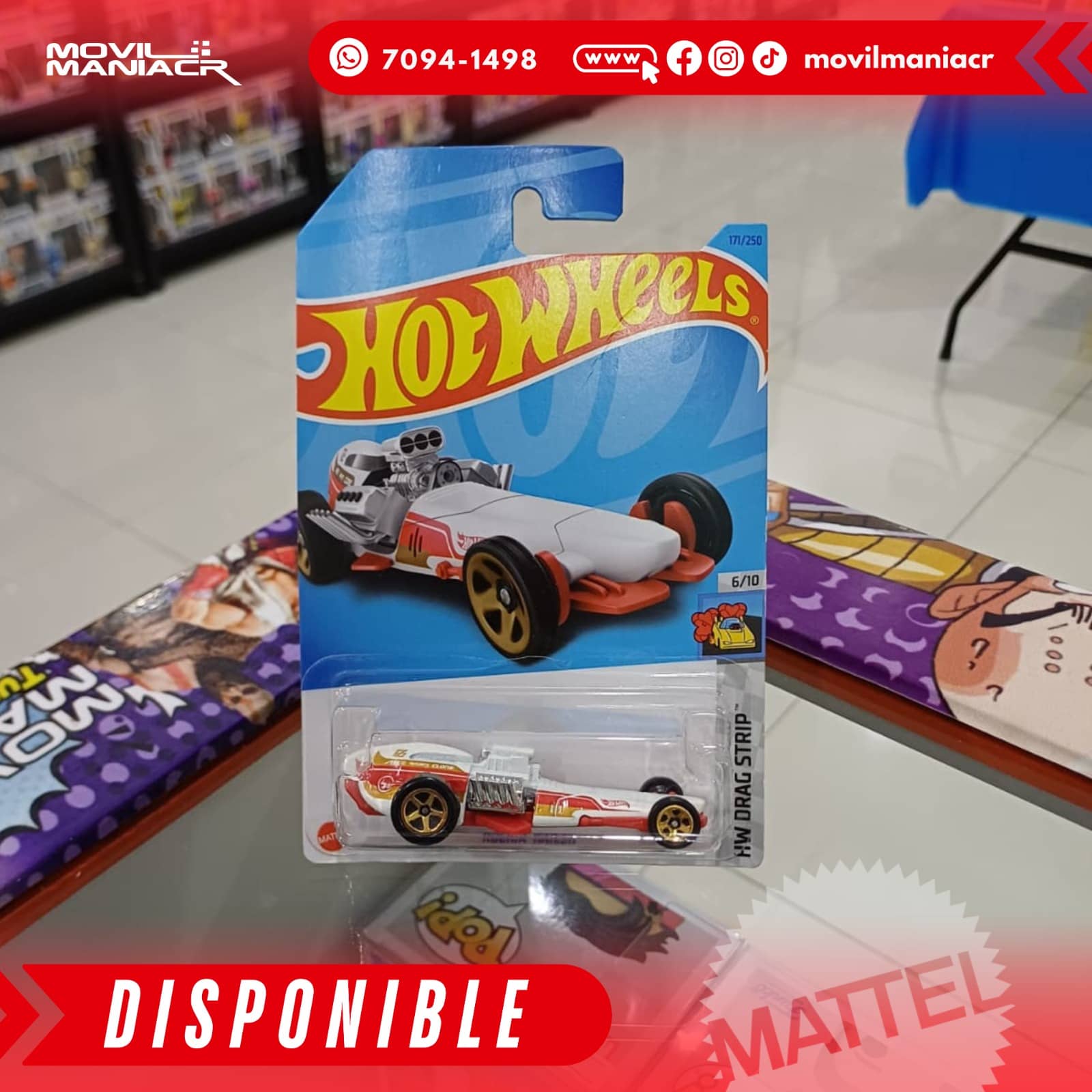 Hot Wheels Rollin' Railer (171/250) 2023 Blanco – (Stock) ¡Disponible Ahora! 1 Hot Wheels Rollin' Railer (171250) 2023 Blanco – (Stock) ¡Disponible Ahora!