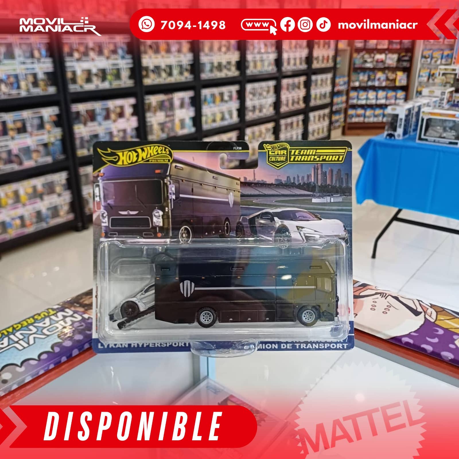 Hot Wheels Team Transport W Motor Lykan Hypersport 2025 - (Stock) ¡Disponible Ahora! 1 Hot Wheels Team Transport W Motor Lykan Hypersport 2025 - (Stock) ¡Disponible Ahora!