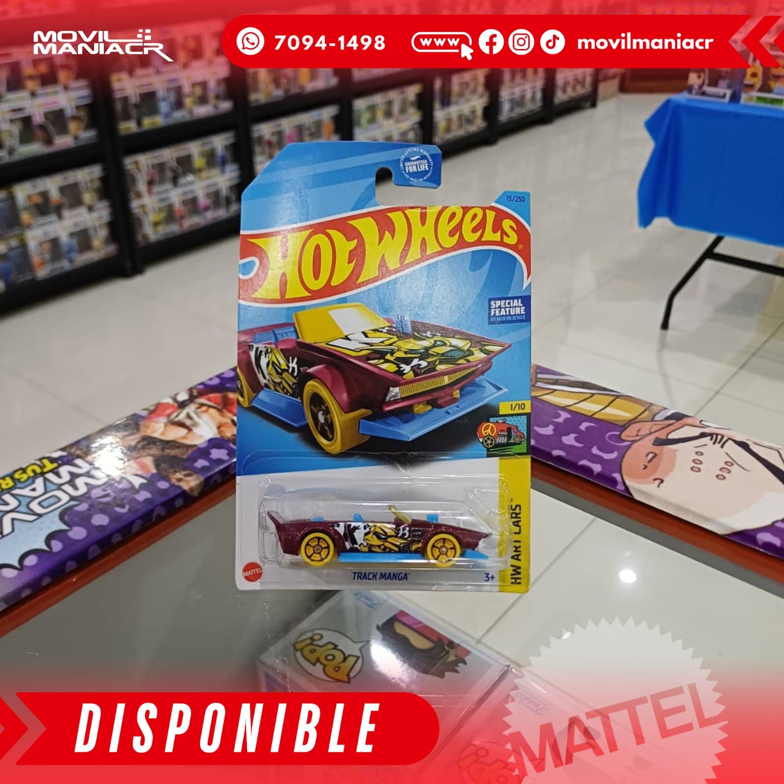 Hot Wheels Track Manga (15/250) 2023 – (Stock) ¡Disponible Ahora! 1 Hot Wheels Track Manga (15250) 2023 – (Stock) ¡Disponible Ahora!