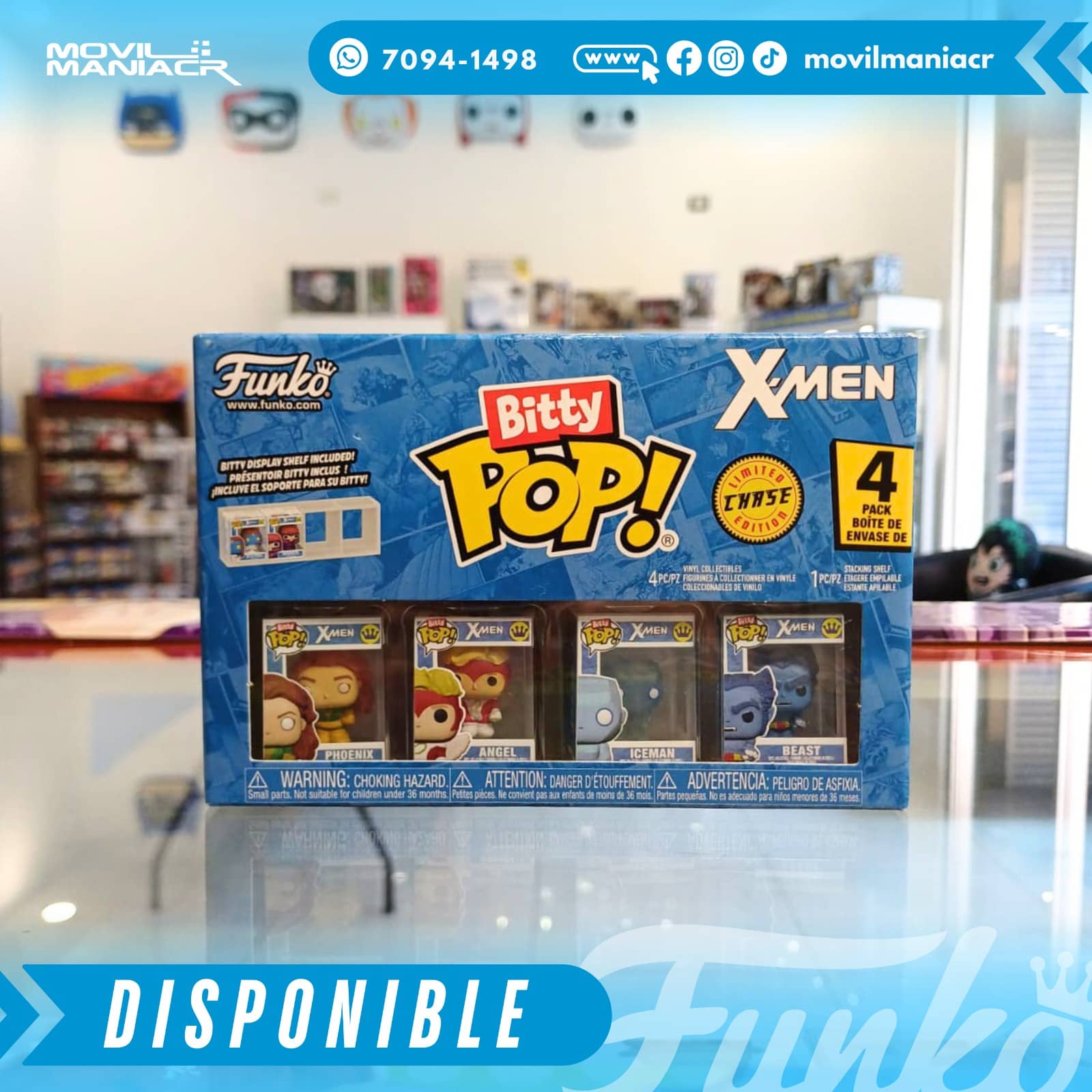 4-Pack Bitty Pop X-Men Jean Grey Chase - (Stock) ¡Disponible Ahora! 2 4-Pack Bitty Pop X-Men Jean Grey Chase - (Stock) ¡Disponible Ahora!