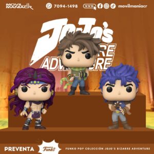 Colección 3 Funko Pop Jojo's Bizarre Adventure - (Preventa) ¡Reserva Ahora!