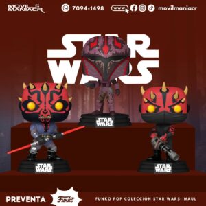 Colección 3 Funko Pop Star Wars Maul Series - (Preventa) ¡Reserva Ahora!