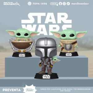 Colección 3 Funko Pop Star Wars The Mandalorian Series - (Preventa) ¡Reserva Ahora!