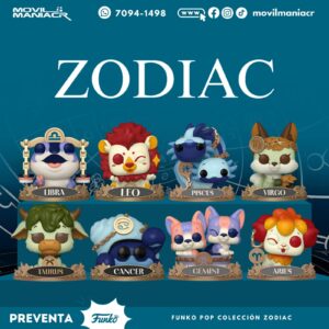 Colección 8 Funko Pop Zodiac - (Preventa) ¡Reserva Ahora!