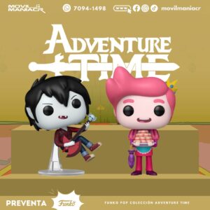 Funko Pop Adventure Time(Marshall Lee-Prince Gumball) - (Preventa) ¡Reserva Ahora!