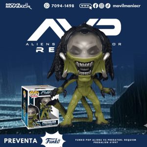 Funko Pop Aliens vs Predator Requiem Predalien 6Pulgadas #1997 - (Preventa) ¡Reserva Ahora!
