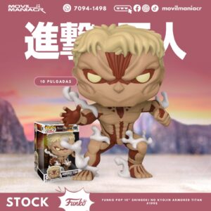 Funko Pop Attack on Titan Armored Titan #1995 - 10Pulgadas (Stock) ¡Disponible Ahora!