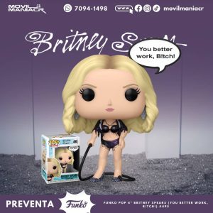 Funko Pop Britney Spears(You Better Work, B!tch!) #495 - (Preventa) ¡Reserva Ahora!