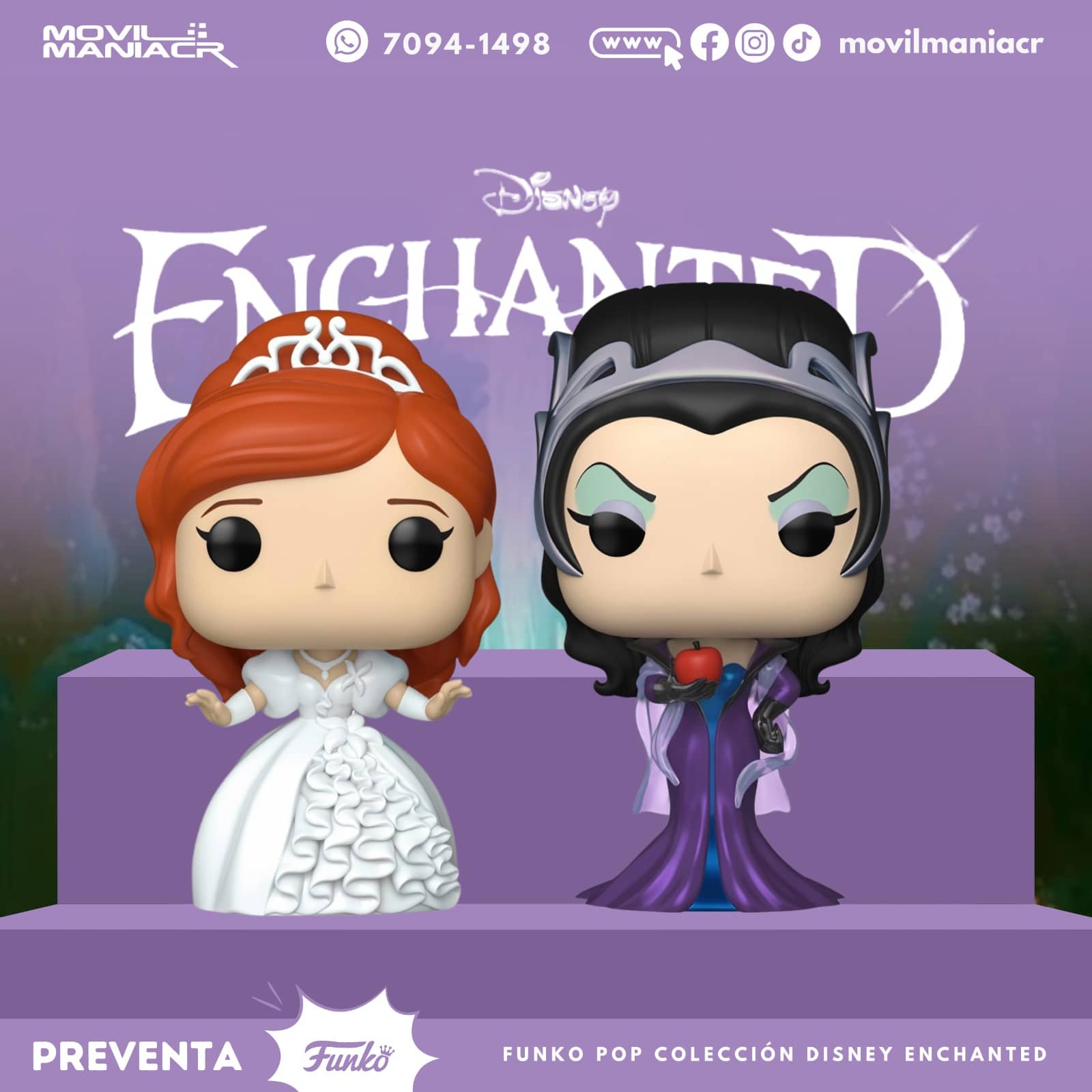 Funko Pop Disney Enchanted(Gisselle-Queen Narissa) - (Preventa) ¡Reserva Ahora! 1 Funko Pop Disney Enchanted(Gisselle-Queen Narissa) - (Preventa) ¡Reserva Ahora!