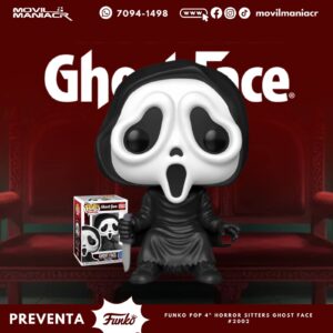 Funko Pop Ghost Face Sit #2002 - (Preventa) ¡Reserva Ahora!