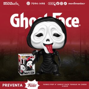 Funko Pop Ghost Face Tongue in Cheek #2035 - (Preventa) ¡Reserva Ahora!