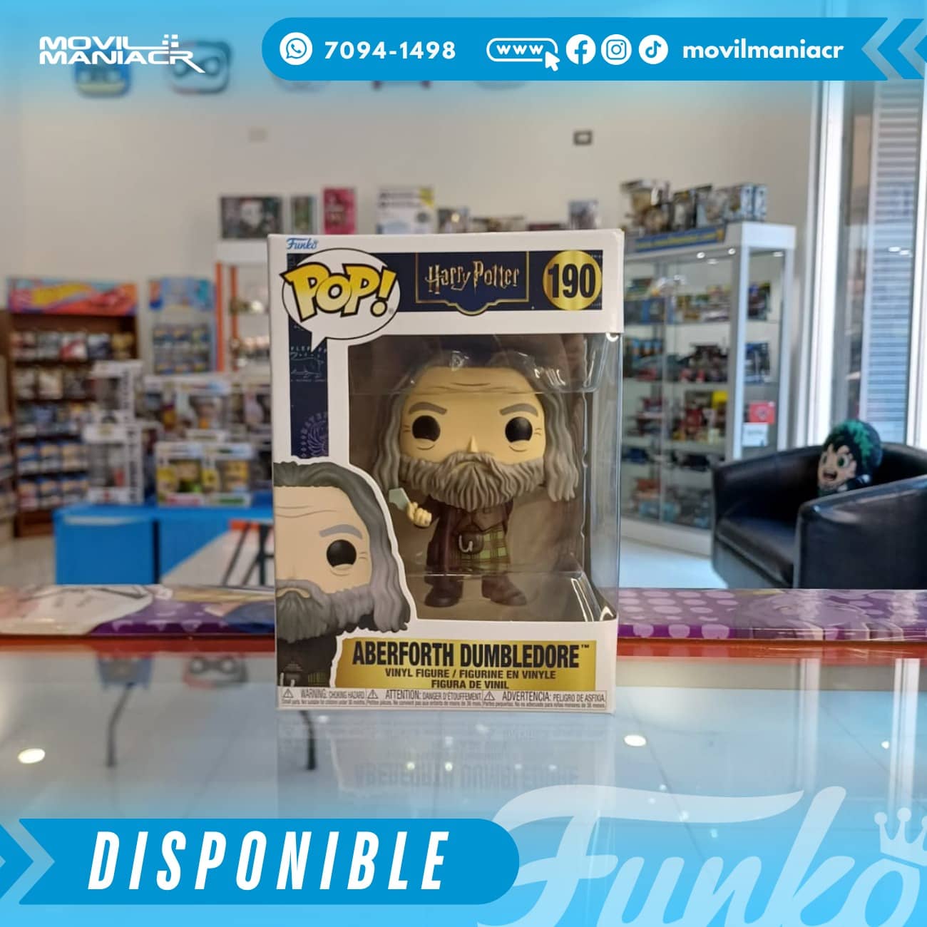 Funko Pop Harry Potter Aberforth Dumbledore #190 - (Stock) ¡Disponible Ahora! 2 Funko Pop Harry Potter Aberforth Dumbledore #190 - (Stock) ¡Disponible Ahora!
