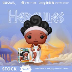 Funko Pop Hercules Calliope #1665 - (Stock) ¡Disponible Ahora!