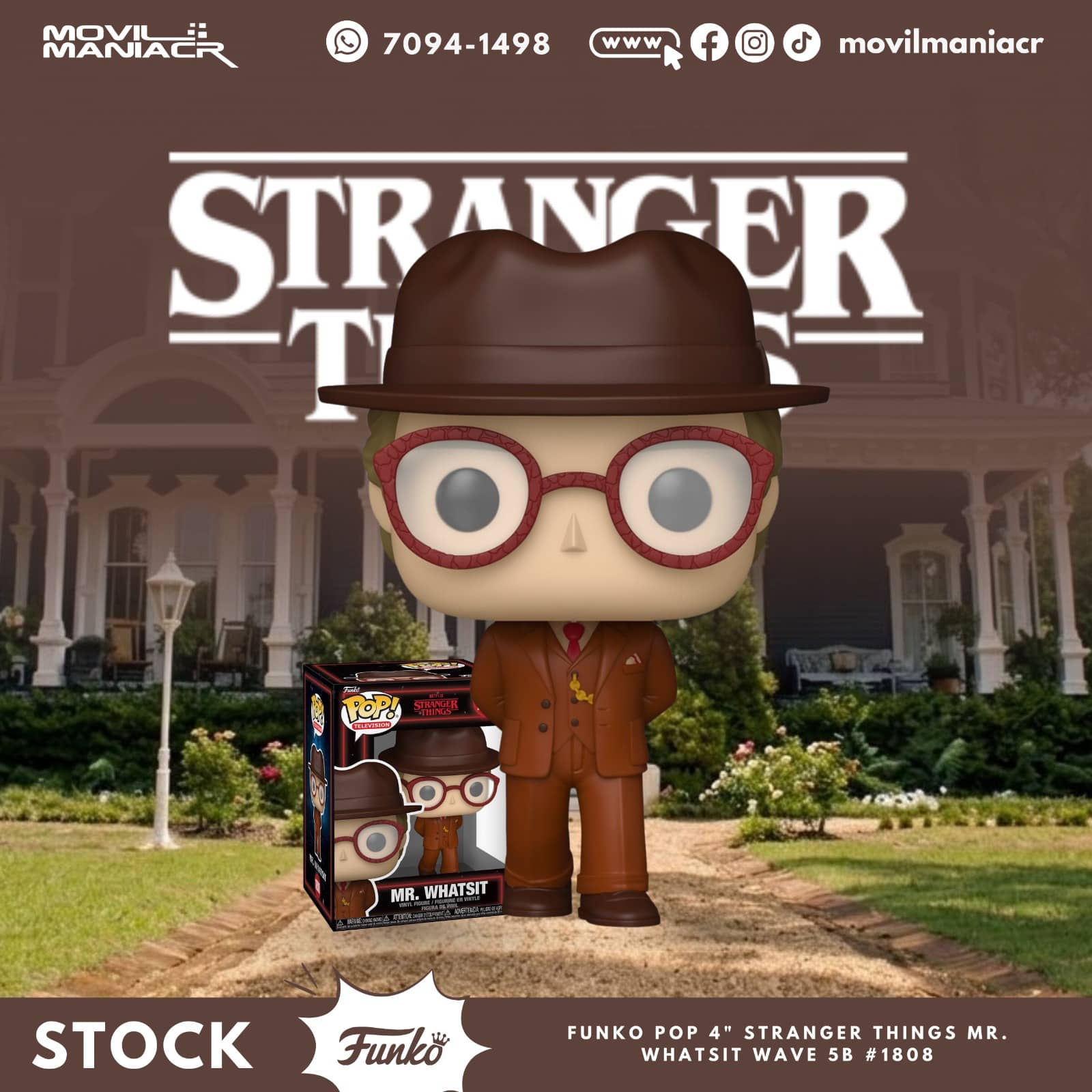 Funko Pop Mr. Whatsit #1808 - (Stock) ¡Disponible Ahora! 1 Funko Pop Mr. Whatsit #1808