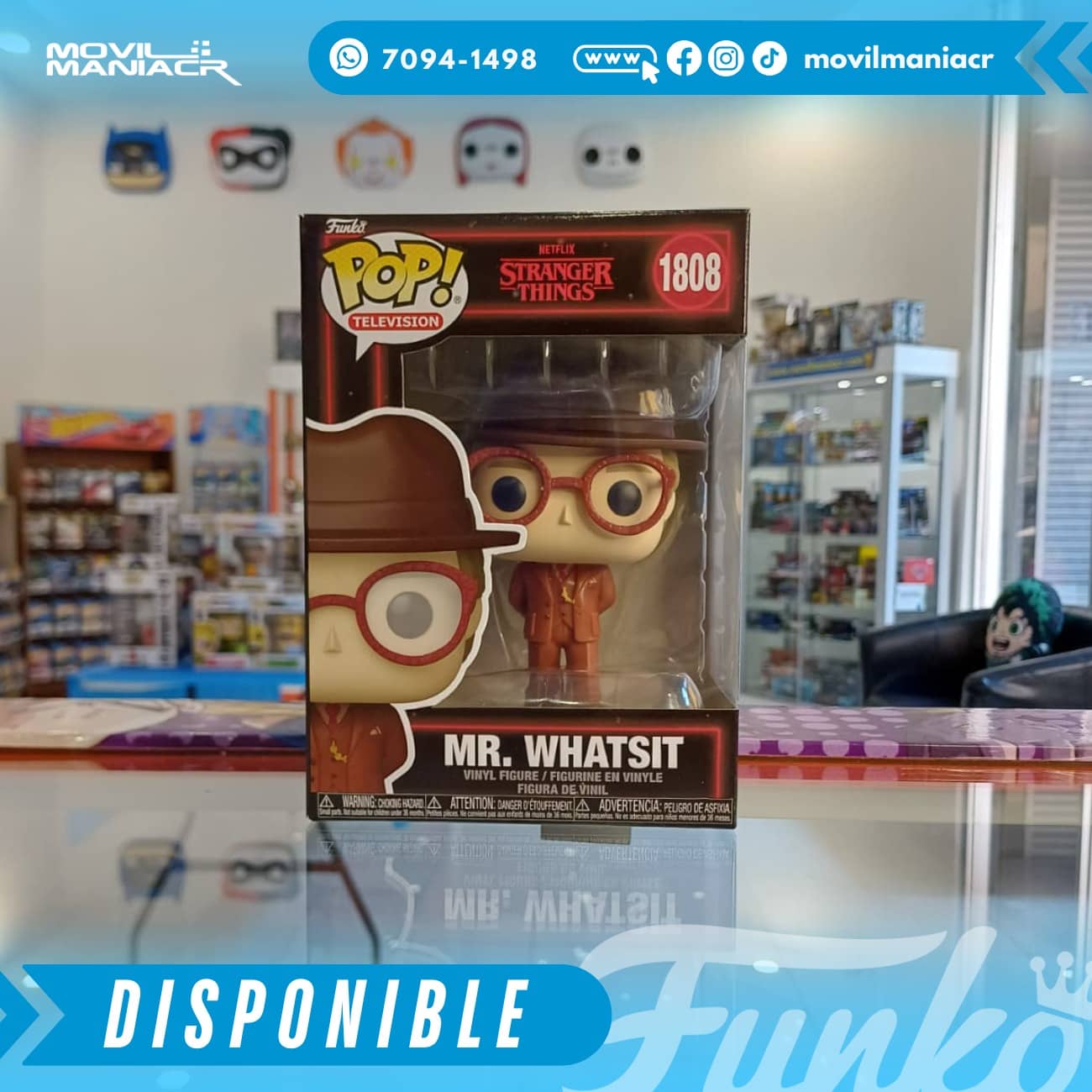 Funko Pop Mr. Whatsit #1808 - (Stock) ¡Disponible Ahora! 2 Funko Pop Mr. Whatsit #1808 - (Stock) ¡Disponible Ahora!