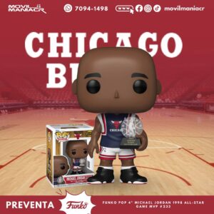 Funko Pop NBA Michael Jordan '98 All-Star Game MVP #233 - (Preventa) ¡Reserva Ahora!