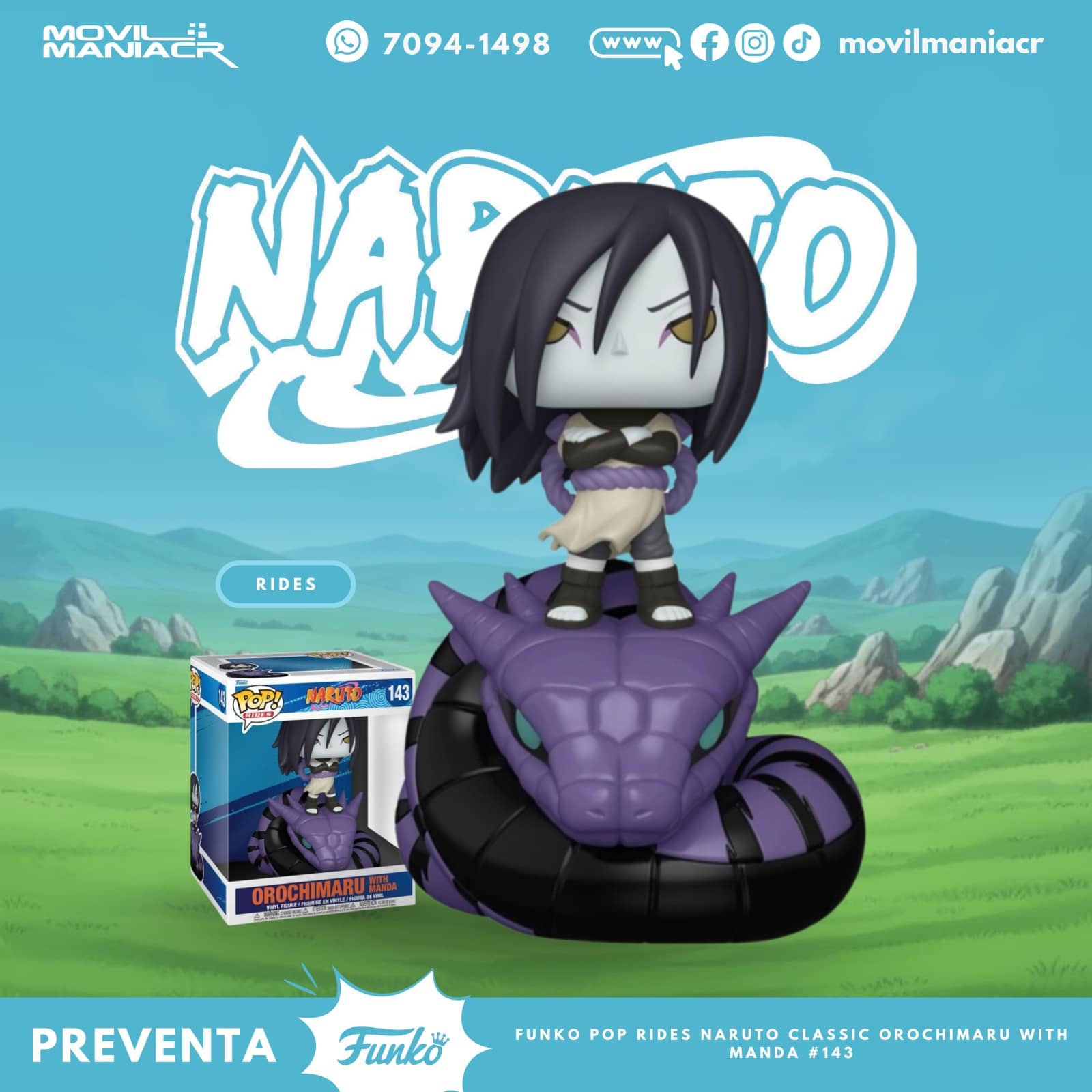 funko-pop-naruto-shonen-orochimaru-rides-143-preventa-movilmaniacr