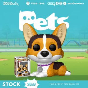 Funko Pop Pets Corgi #16 - (Stock) ¡Disponible Ahora!