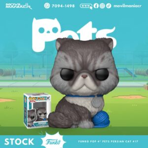 Funko Pop Pets Persian Cat #17 - (Stock) ¡Disponible Ahora!