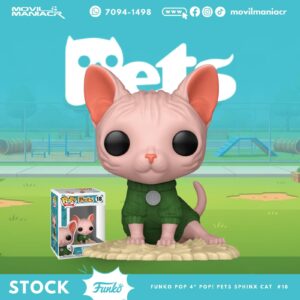 Funko Pop Pets Sphinx Cat #18 - (Stock) ¡Disponible Ahora!
