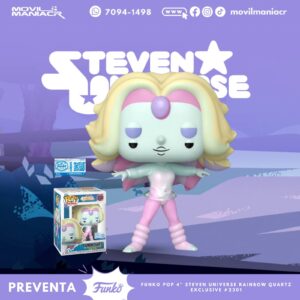 Funko Pop Steven Universe Rainbow Quartz Exclusivo #2301 - (Preventa) ¡Reserva Ahora!