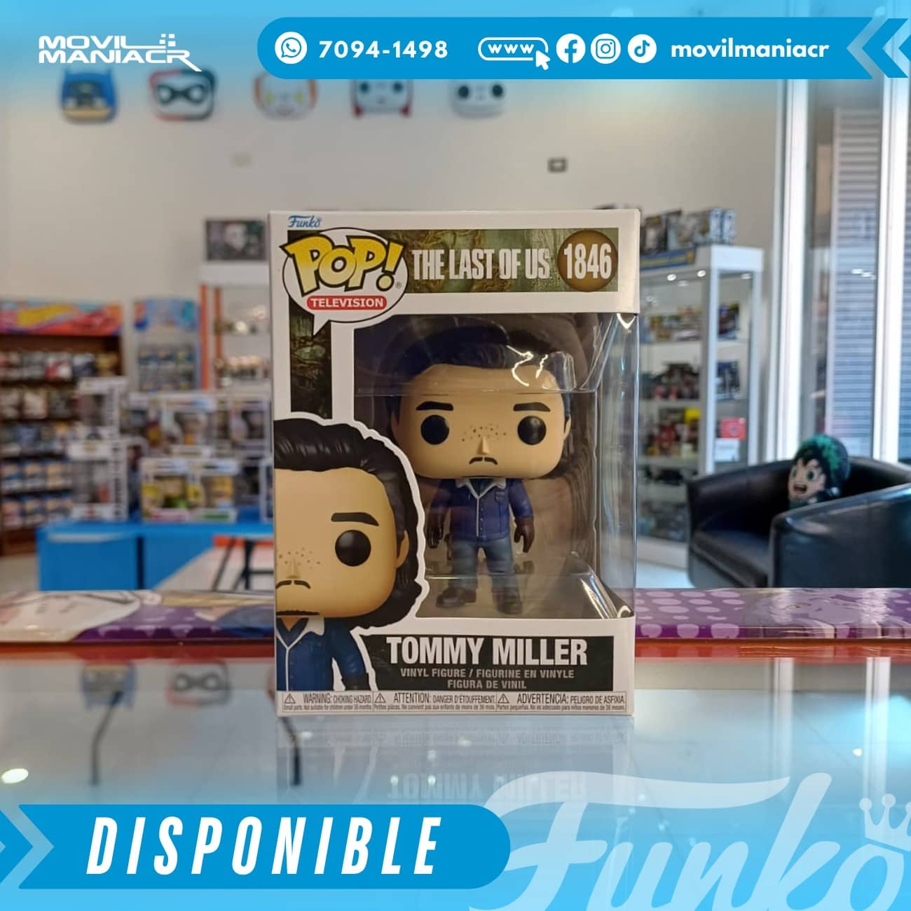 Funko Pop The Last of Us Tommy Miller #1846 - (Stock) ¡Disponible Ahora! 2 Funko Pop The Last of Us Tommy Miller #1846 - (Stock) ¡Disponible Ahora!
