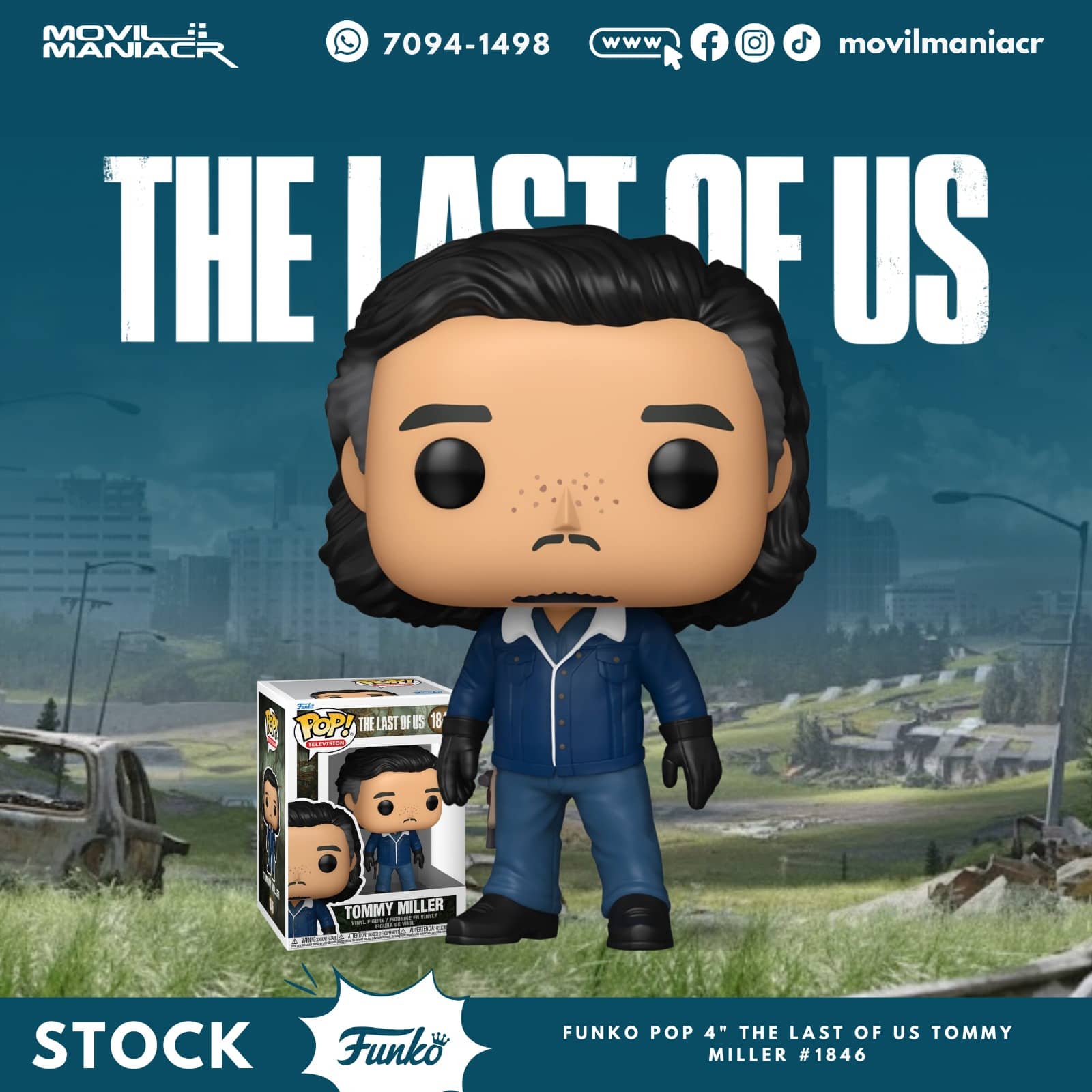 Funko Pop The Last of Us Tommy Miller #1846 - (Stock) ¡Disponible Ahora! 1 Funko Pop The Last of Us Tommy Miller #1846 - (Stock) ¡Disponible Ahora!