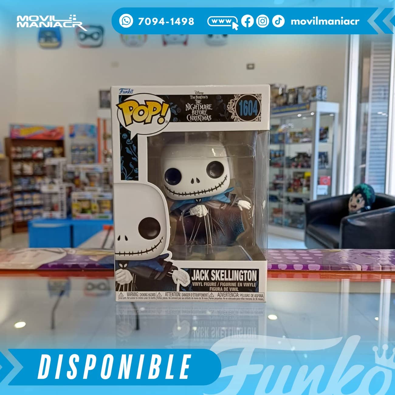 Funko Pop The Nightmare Before Christmas Couture Jack #1604 - (Stock) ¡Disponible Ahora! 2 Funko Pop The Nightmare Before Christmas Couture Jack #1604 - (Stock) ¡Disponible Ahora! - Imagen 2